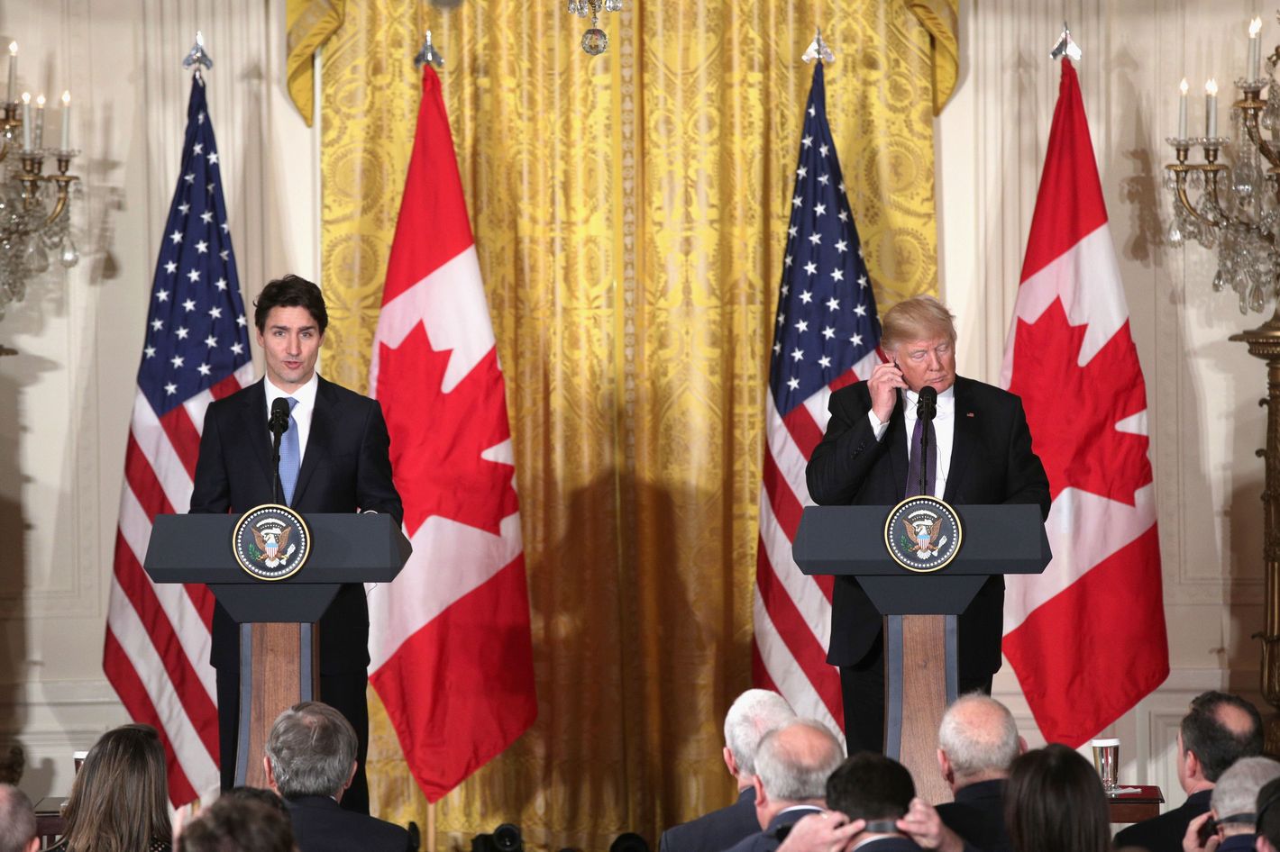 Canadian PM Justin Trudeau Beats Trump At The Handshake Game