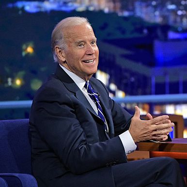 Stephen talks with Vice President Joe Biden, on The Late Show with Stephen Colbert, Thursday Sept 10, 2015 on the CBS Television Network. Photo: John Paul Filo/CBS ÃÂ©2015CBS Broadcasting Inc. All Rights Reserved