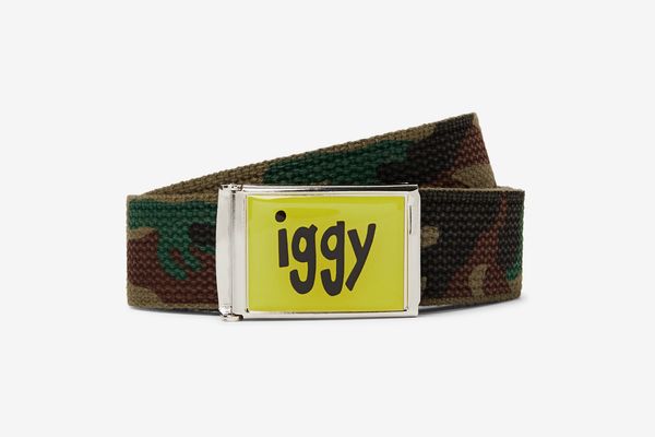 iggy Camouflage-Jacquard Webbing Belt