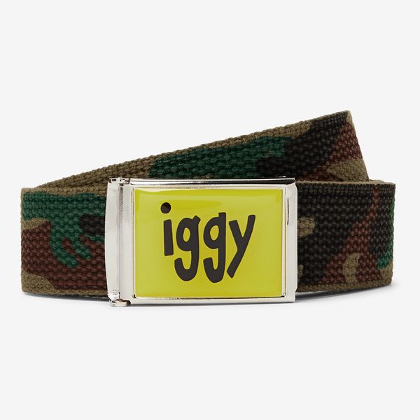 iggy Camouflage-Jacquard Webbing Belt