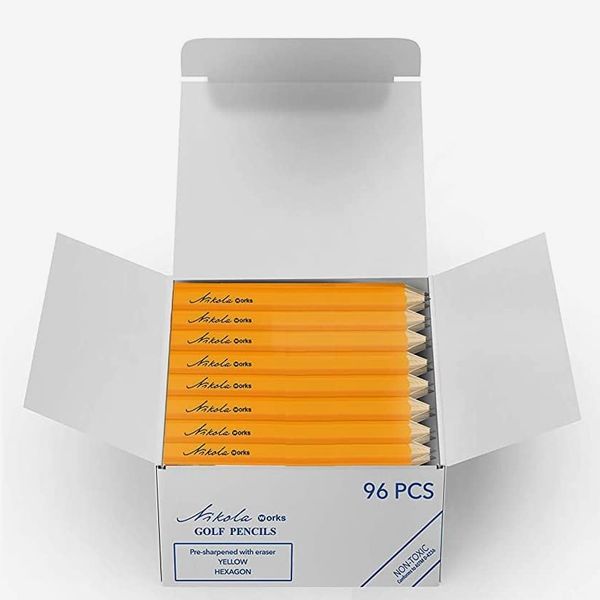 No. 2 Mini Golf Pencils, No Erasers, Pre-Sharpened