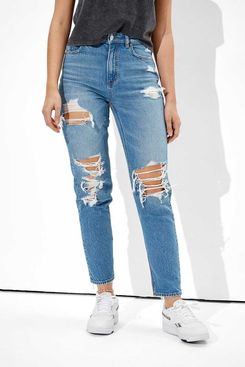 AE Ripped Mom Jeans