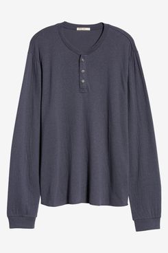 Marine Layer Double Knit Long Sleeve Henley