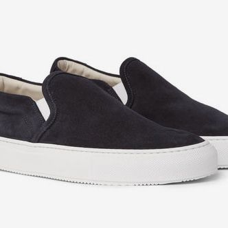 Common Projects Suede Slip-On Sneakers
