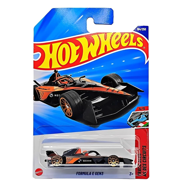 Hot Wheels Formula E Gen3 (HYY56) - Track Aces Series 4/5, 1:64 Model Car 2025