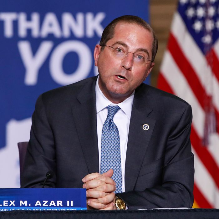 Azar May Be Fired, But Not for Mismanaging the Coronavirus