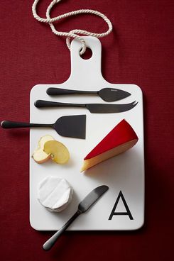 Mason Alphabet Ceramic Cheese & Charcuterie Board