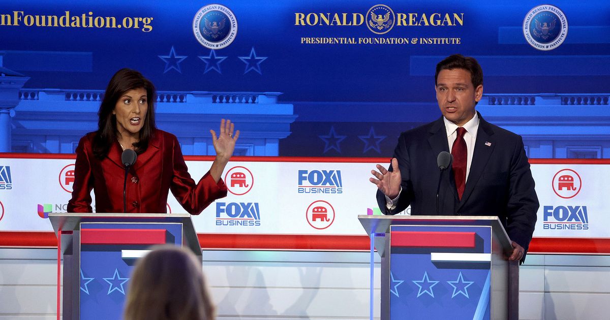DeSantis and Haley See Opening in Trump's Israel Criticism - Vimarsana News