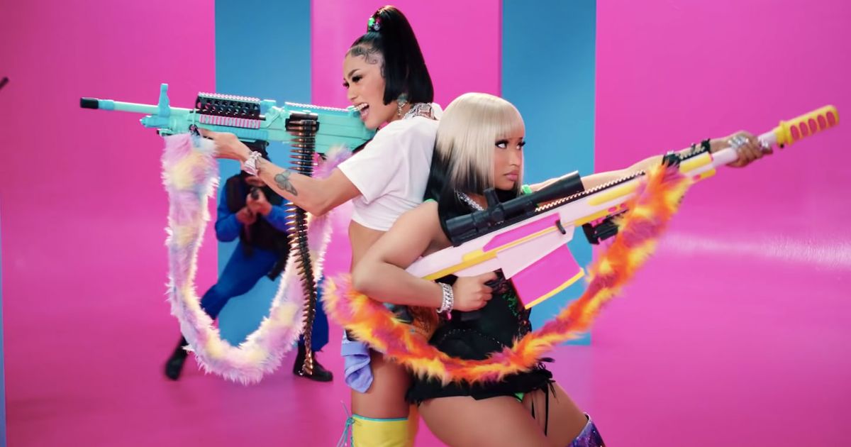 Nicki Minaj Dances With Coi Leray in Ice Pick Heels in 'Blick Blick!' –  Medtecjapan News