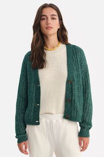 Mate the Label Luxe Alpaca Ribbed Cardigan