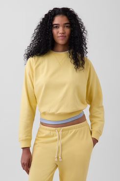 Gap VintageSoft Terry Raglan Sweatshirt