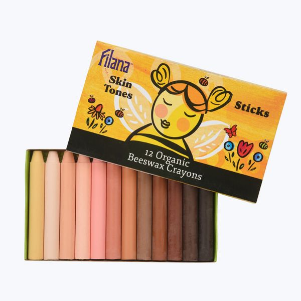 Filana Skin Tones Stick Crayons – Pack of 12