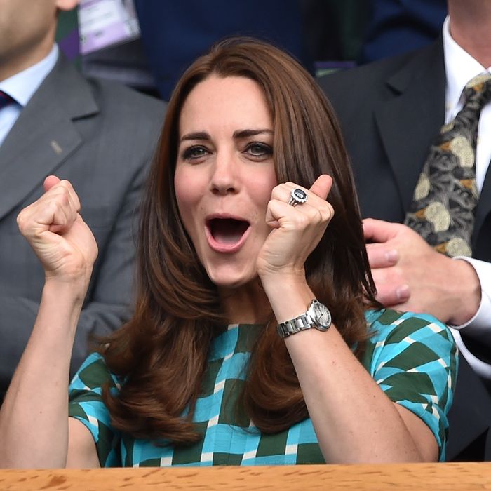 Kate Middleton at Wimbledon 2014. Photo: Chris Jackson/Getty Images
