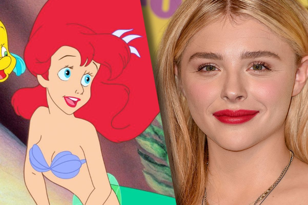 Chloe Grace Moretz is THE LITTLE MERMAID!