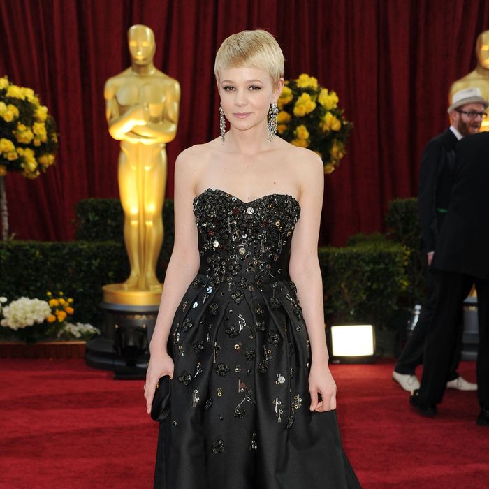 Drunk Carey Mulligan Destroyed Her Prada Dress