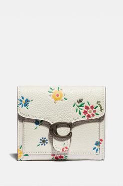 Coach Tabby Small Wallet With Wildflower Print