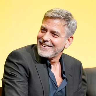 Has George Clooney Really Been Cutting His Hair With a Vacuum Cleaner for a Quarter Century? - Vulture