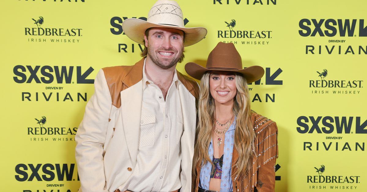 Of Course Lainey Wilson Wore White Cowboy Boots for Her Wedding