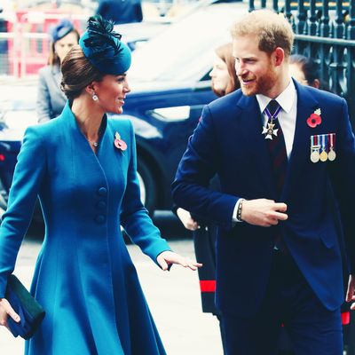 Kate Middleton and Prince Harry.