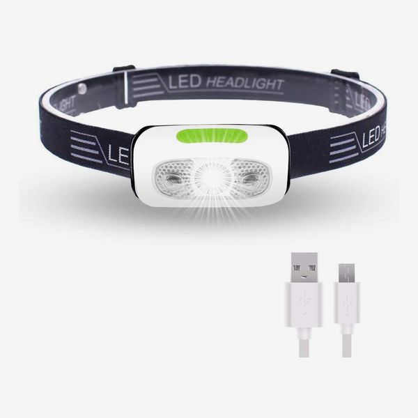 500 lumens USB rechargeable headlamp