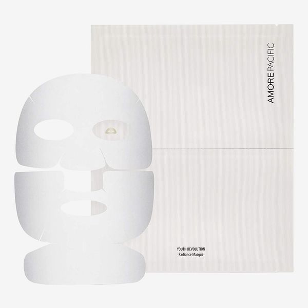 AMOREPACIFIC Youth Revolution Radiance Sheet Masque Facial Mask, 6 Pack