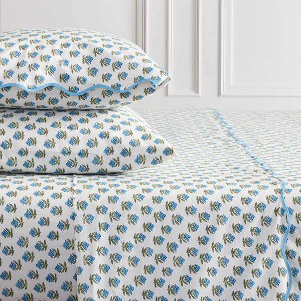 West Elm Begonia Sheet Set
