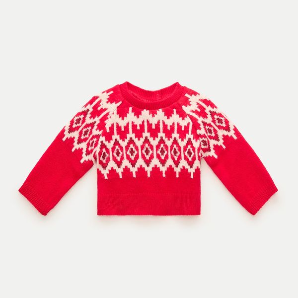 American Girl x J.Crew Fair Isle Hearts sweater for 18