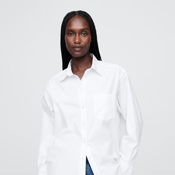 Gap Organic Cotton Poplin Big Shirt