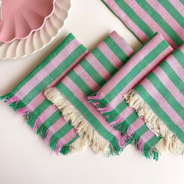 Archive New York Flora Stripe Party Napkin