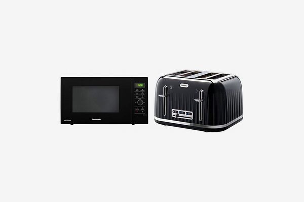 Panasonic NN-SD25HBBPQ Microwave, Breville VTT476 Toaster Set