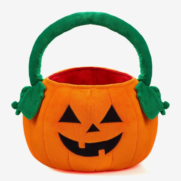 Joyin Halloween Pumpkin Plush Tote Bucket