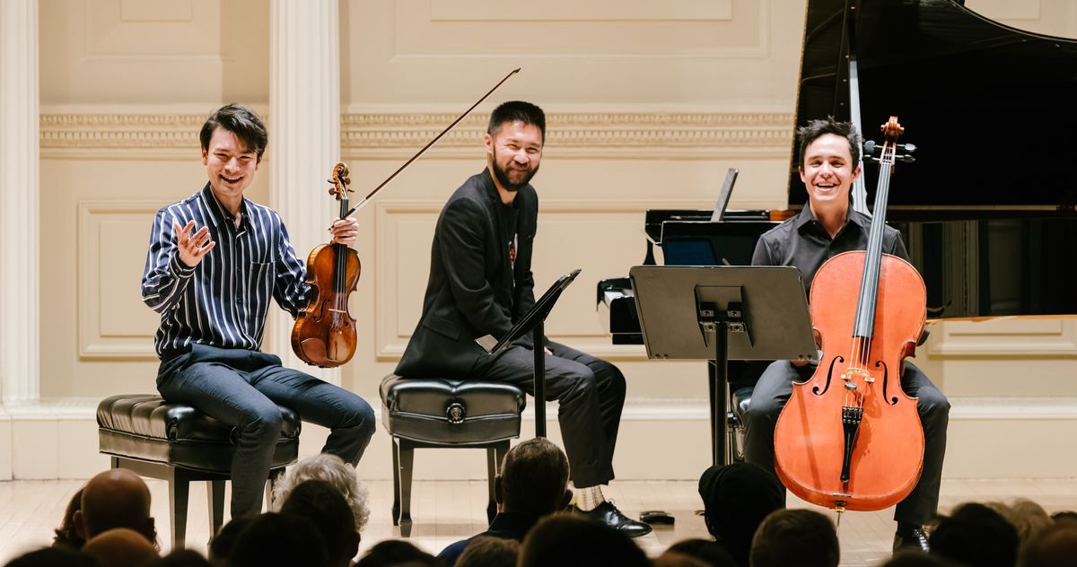 The Junction Trio Brings a Little Unruliness Back to Carnegie Hall