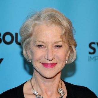 NEW YORK, NY - MARCH 10: Actress Helen Mirren attends Roundabout Theatre Company's 2014 Spring Gala at Hammerstein Ballroom on March 10, 2014 in New York City. (Photo by Ilya S. Savenok/Getty Images)