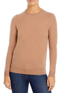 C by Bloomingdale's Crewneck Cashmere Sweater