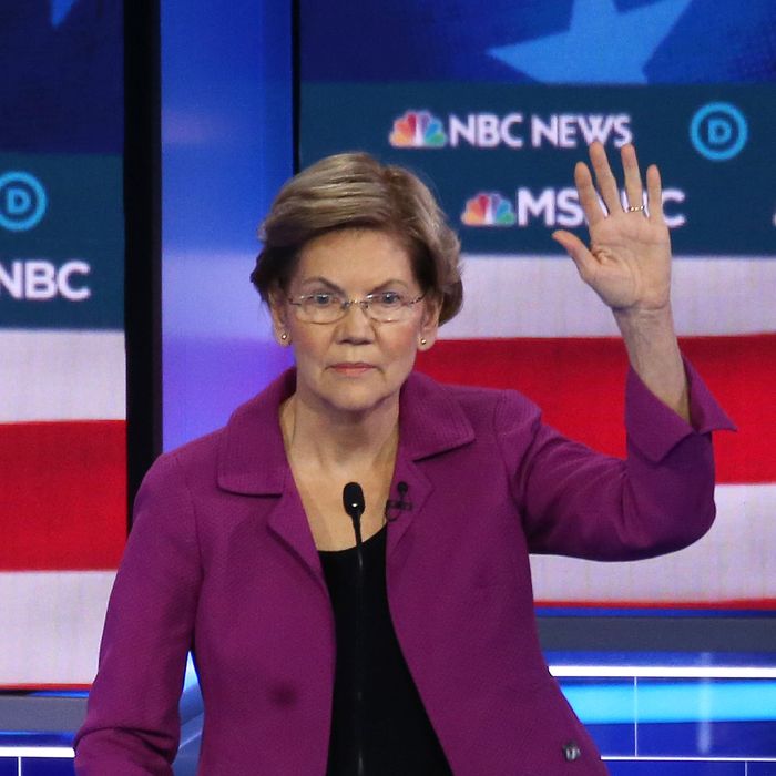 Elizabeth Warren Goes to War on Bloomberg in Nevada Debate