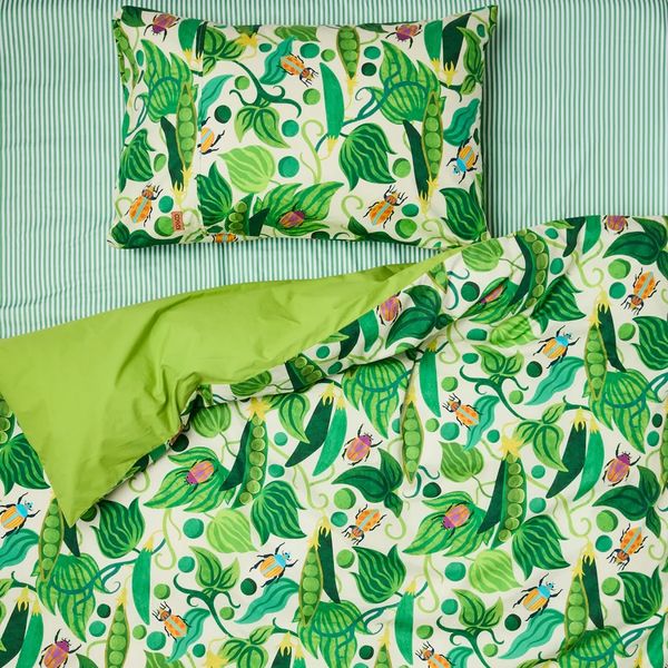 Kip&Co Kip and the Beanstalk Organic Cotton Pillowcase