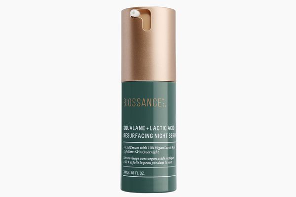 Biossance Squalane + 10% Lactic Acid Resurfacing Night Serum
