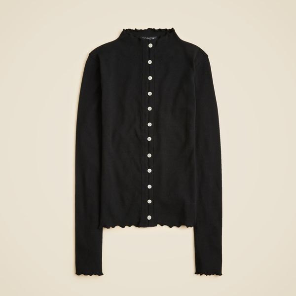 J.Crew Perfect Rib Cardigan Top