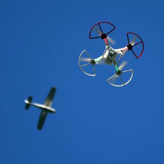 Drone in Flight