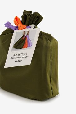 BAGGU Standard Reusable Shopping Bag 3-Pack