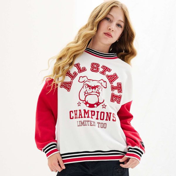 Limited Too Fleece Crew Pullover - Girls 7-16