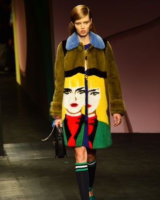 Prada 2025 fur coat