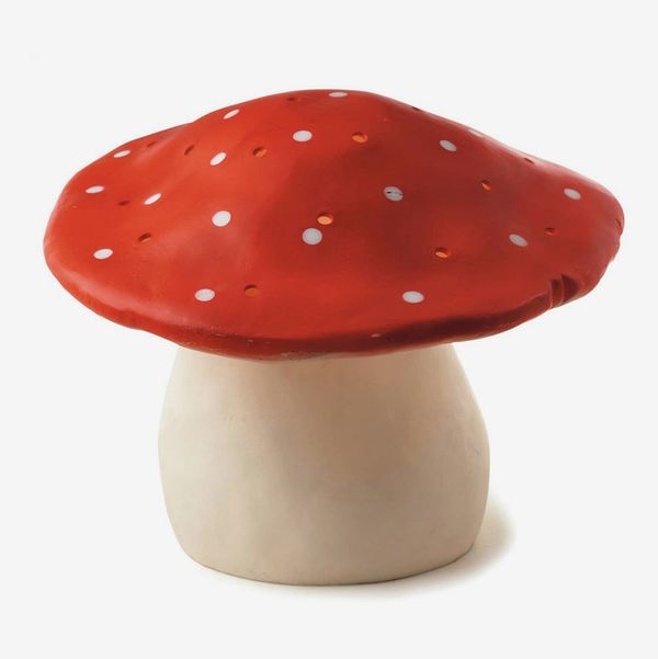 Egmont Large Red Mushroom Lamp