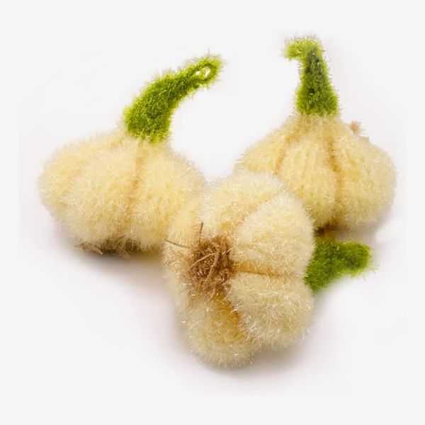 The OHHU Store Non-Scratch Double Layered Crochet Scrubbies (Elephant Garlic)