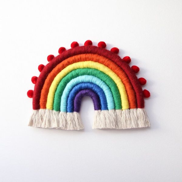 Mandi Smethells Fiber Rainbow Classic Wall Hanging