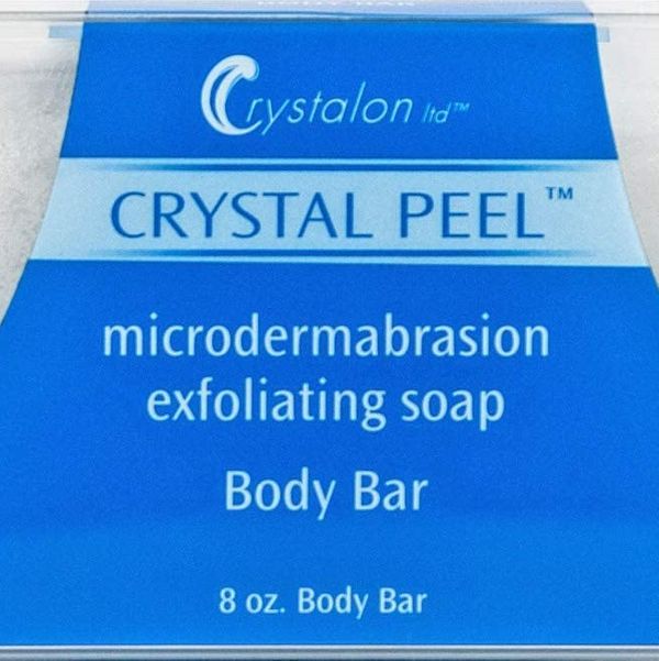 Crystal Peel Microdermabrasion Exfoliating Soap Body Bar