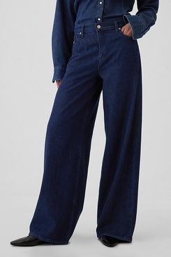 Gap Mid Rise UltraSoft Baggy Jeans