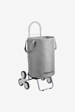 Amazon Basics Stair Climber Rolling Laundry Hamper