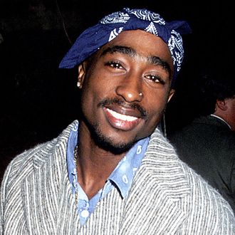 tupac blue bandana