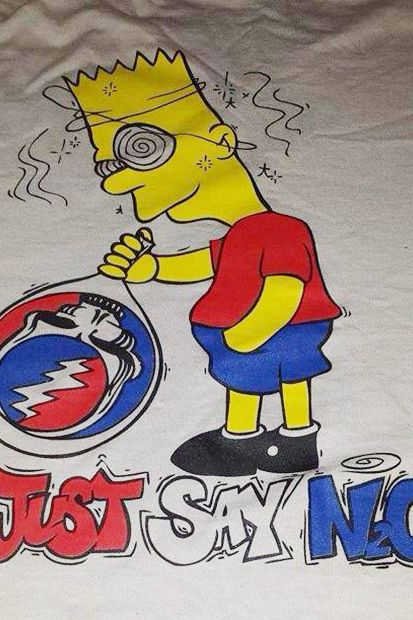 Revisiting ‘Simpsons’ Bartmania via Weird Knockoff T-shirts